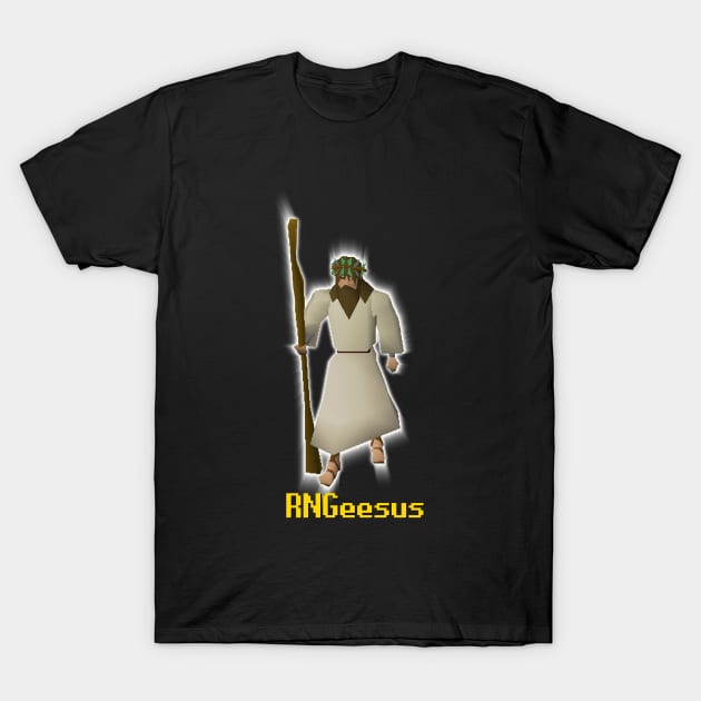 RNGeesus T-Shirt by GnomeNuts